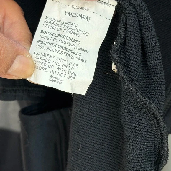 Under Armour Kids Youth Boys Girls Black Zip Up Hoodie Sweatshirt Size M - Picture 4 of 4